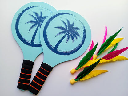 BATSÆT - PALM OCEAN BLUE